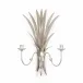 Wheat Sconce Silver
