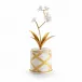 Round Flower Accent Gold