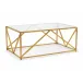 Glass Top Harlequin Coffee Table