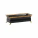 French Tole Planter Black
