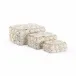 White Shell Boxes, Set of 3