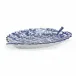 Blue And White Leaf Tray