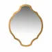 Myrtle Grove Round Mirror Gold