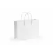 White Chic Tote Magazine Rack