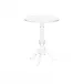 Acrylic Pedestal Side Table