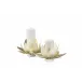 Lotus Candleholders Pair