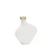 Asymmetric Vase White Small