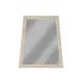 Trapezoid Mirror Whitewash