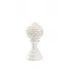 Artichoke Finial White Small