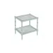 Conner Cane End Table Blue