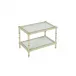 Conner Cane Cocktail Table Green
