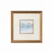 Sand Piper I Watercolor Ant Gold Frame