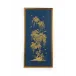 Gold Flowering Tree On Blue B