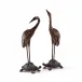 Turtle Back Cranes Pair