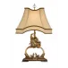 Gilt Flourish Lamp