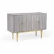Delphine Cabinet Gray