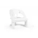 Beverly Grove White Acrylic Chair