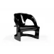 Beverly Grove Black Acrylic Chair