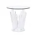 Geode End Table Clear