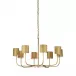 Castle Yard Chandelier Brass