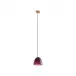 Caterina Aubergine Single Pendant