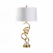 Swirl Gold Lamp