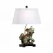 Chinese Dog Lamp Left