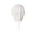 Horseshoe White Crab Sconce