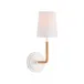 Amelia White Sconce