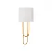 Odeon Aged Brass Sconce
