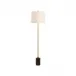 Lambeth Brown Marble Floor Lamp