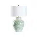 Spatter Green Lamp