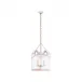 Quatrefoil White Lantern