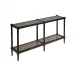 Conner Cane Black Sofa Table
