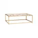 Chinoiserie White Coffee Table
