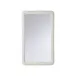 Trianon White Rectangular Mirror