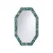 Hartley Turquoise Octagonal Mirror