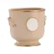Intaglio Taupe Cachepot