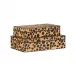 Leopard Boxes Set of 2