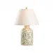 Woodland Toile Tea Caddy Lamp
