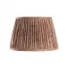 Miller House Olives Cognac Pleated Shade