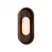 Sheldon Weathered Brass Sconce
