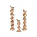 Helix Candlesticks Set of 3