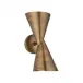 Whitley Aged Brass Sconce