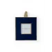 Navy Enamel Wall Frame Medium