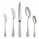 Jardin d'Eden Silverplated 5-Pc Setting (Dinner Fork, Dinner Knife, Place Soup Spoon, Salad Fork, Teaspoon)