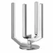 Arborescence Four Light Candelabra Stainless Steel