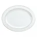Albi Oval Platter Porcelain Platinum