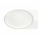 Malmaison Impériale Oval Platter 38 Cm Platinum Porcelain