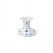 Blue Fluted Plain Candle Holder 7.5 cm 2.95 in